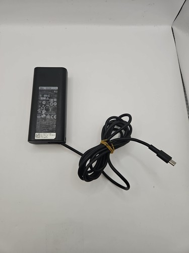 Genuine Original Dell USB-C 65W Charger PSU AC Adapter + Clover Leaf Leaf