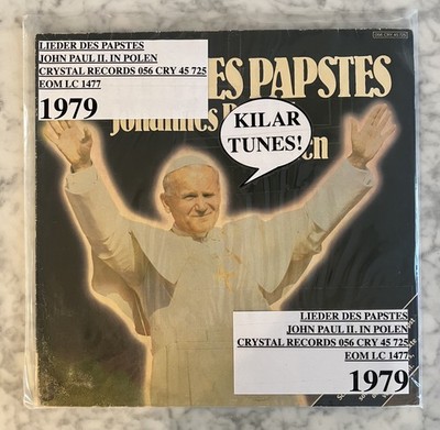 NM WOJCIECH KILAR LIEDER DES PAPSTES FANFARE FOR POPE JOHN PAUL LP VINYL EU 1979