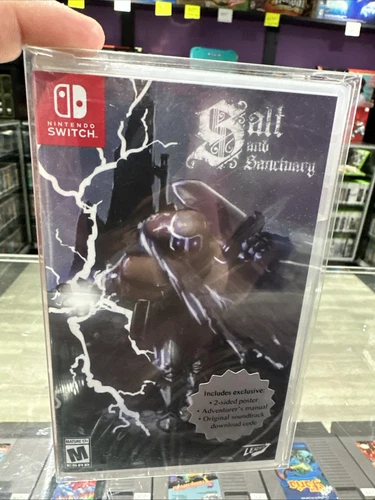 NEW! Salt and Sanctuary Drowned Tome Edition (Nintendo Switch, 2018) Sealed!