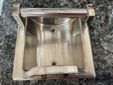 STAINLESS STEEL RECESSED TOILET PAPER HOLDER