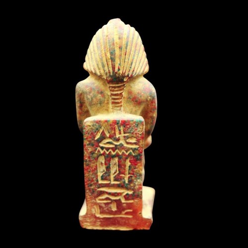 Authentische einzigartige antike Stein Ägyptischer Schreiber Statue Figur des Alten Ägypten - Bild 7 von 7
