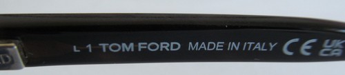 Montatura occhiali da sole Tom Ford Dante TF834 56A in plastica rotonda nera - Foto 8 di 10
