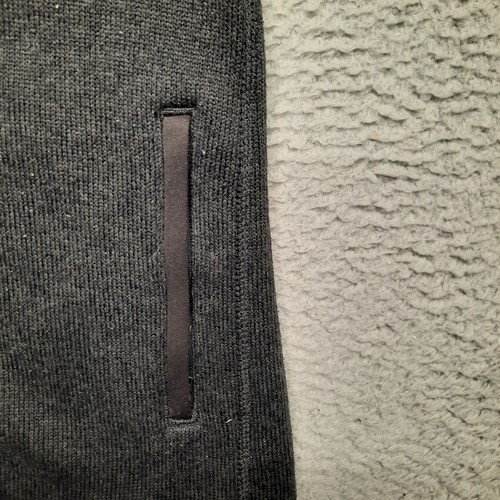 Patagonia Better Suéter Cremallera Completa Chaqueta Mujer Talla Mediana Negro Polar Senderismo - Imagen 5 de 10