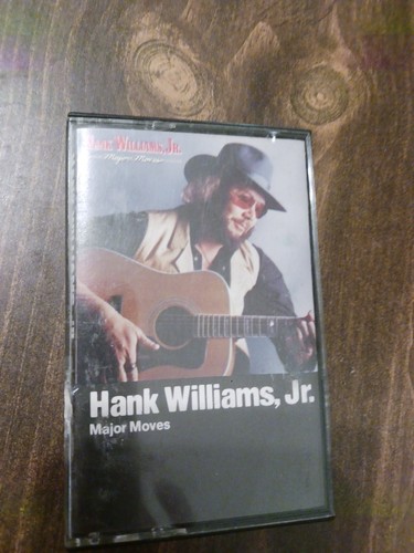 Major Moves by Hank Williams, Jr. Cassette, 1986 PolyGram Records Very Good Cond - Picture 2 of 11