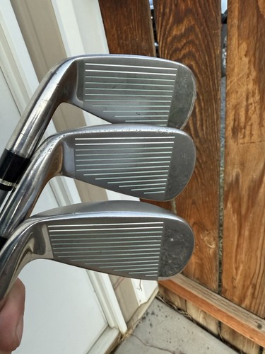 Nike NDS Irons 4 5 6 Fujikura Graphite Mens RH Golf Clubs Set W Flex OEM Grips - Picture 3 of 11