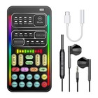 Game Voice Changer, Multi Audio Mixer Live Sound Card Kit for8259