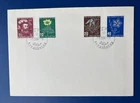 Clean  SWITZERLAND 1949 'Pro Juventute' First Day Cover  FDC Sc# B187-190