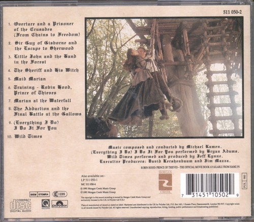Michael Kamen Robin Hood: Prinz Der Diebe (Original Soundtrack) - Bild 2 von 3