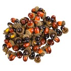  100 Pcs Fake Corn Acorns for Decoration Ornament Artificial Fruits