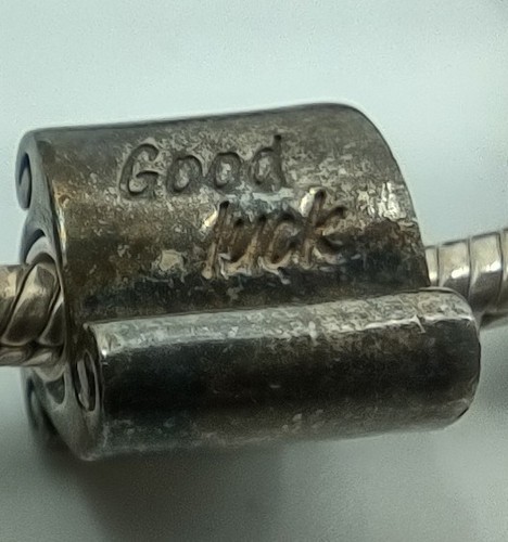 Pandora Momentos Clásico Dije Pulsera Eslabón Serpiente 15 Dijes 68g Plata de Ley. - Imagen 5 de 21