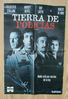 Copland Original Movie Poster 1997 De Niro - Stallone Argentina Rare in Spanish