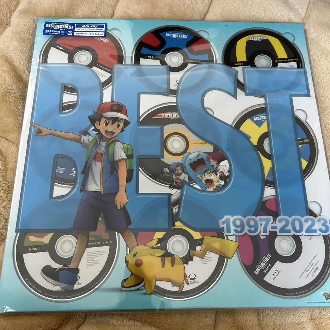 BEST OF BEST OF BEST 1997-2023 Pokemon TV Anime Theme Song Limited