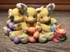 Enesco This Little Piggy Ham & Eggs 207705 Easter Eggs 1996 Figurine Vhtf D4