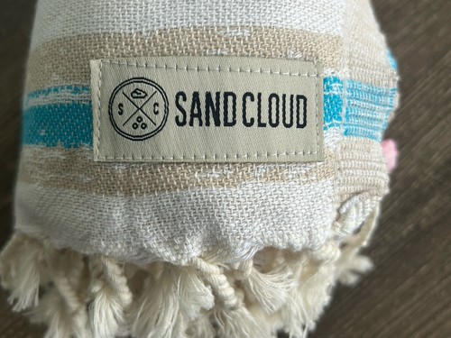 Sand Cloud Beach Towel Turkish Organic Cotton 37”x67” NEW! - Picture 6 of 11