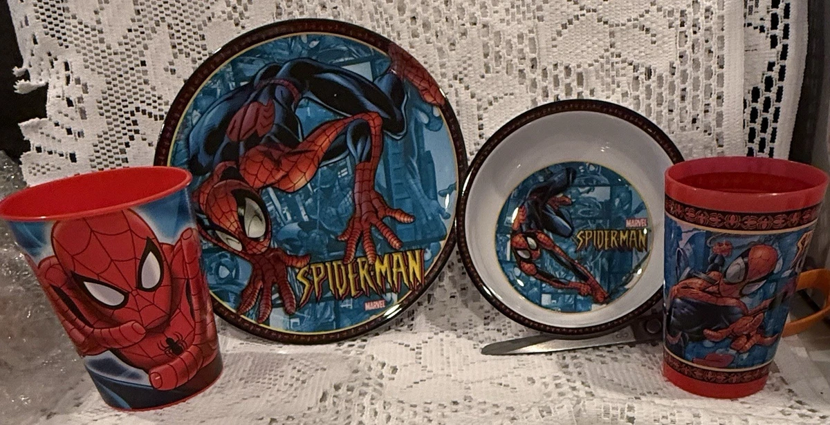 スパイダーマン 金属製プレートセット　Spider-Man Novelty spiderman plate products for sale | eBay