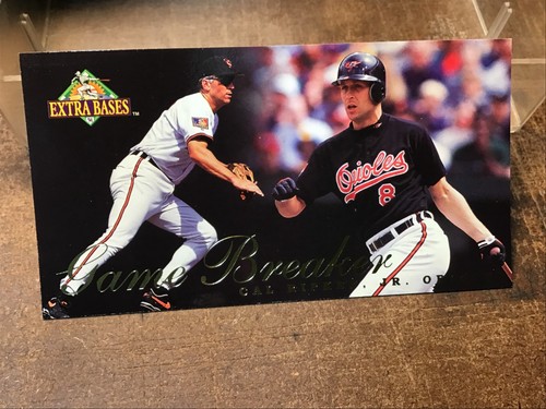 1994 Fleer Extra Bases Cal Ripken Jr. Game Breaker Card #24 - Orioles HOF - Bild 1 von 10
