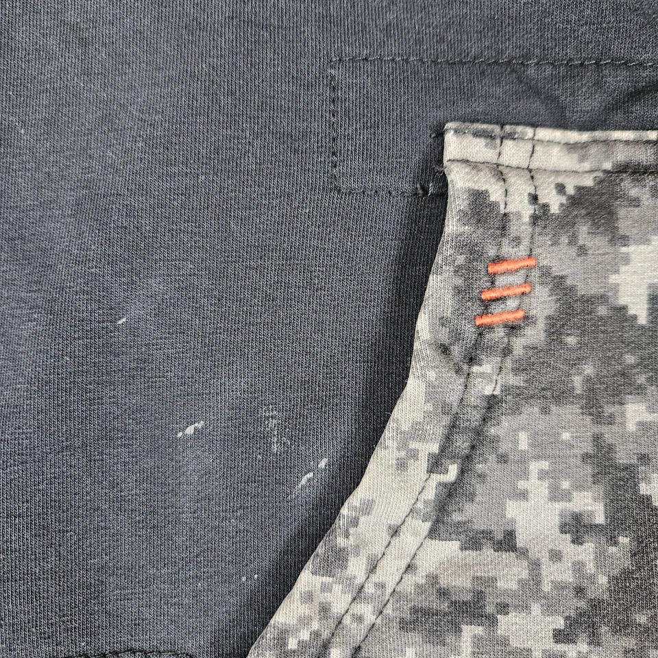 Sudadera con Capucha Ariat FR Patriot Work Para Hombre Mediana Negra Digi Camuflada Resistente al Fuego CAT 2 Foto 4 de 4