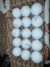15 Titleist Pro V1X 5A 4A Grade Mixed Year Used Golf Balls AAAA White GB25