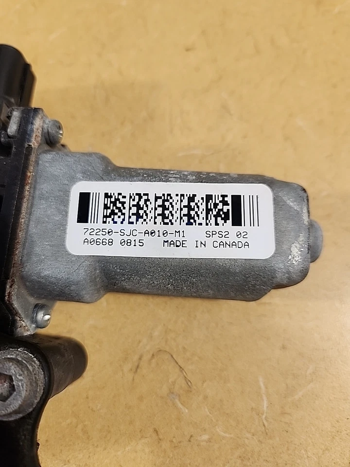 Regulador motor ventana conductor Honda Ridgeline 06-14 72750-SJC-A010-M1 delantero izquierdo Foto 2 de 4