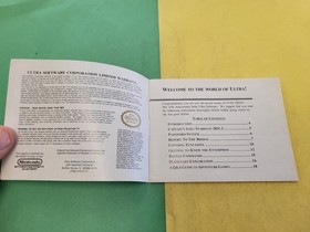 Nintendo NES Video Game Instruction Manual Star Trek 25th Anniversary