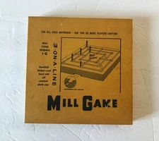 Vintage - Mill Game - by Wm. F. Drueke & Sons - No. 553 - Complete