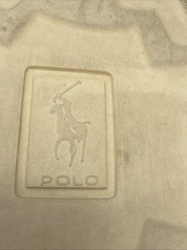 Stivali Polo Ralph Lauren Whiston Chukka blu navy scamosciati bordo rosso uomo taglia 14 D - Foto 15 di 16