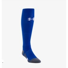Under Armour UA Soccer Over The Calf Socks Royal Blue Youth Large YLG New