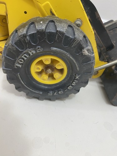 Vintage 1970's Mighty Tonka XMB-975 Pressed Steel Front End Loader - Bild 12 von 22