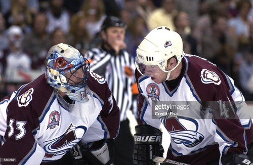 PATRICK ROY SIGNED AVALANCHE CCM 2X STANLEY CUP JERSEY JSA COA XL - Picture 5 of 5