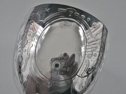 Antique Sterling Silver Goblet, White & Hawkins, Hallmarked Birmingham 1874 - Picture 7 of 12