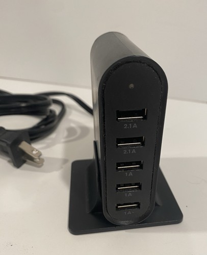 Case Logic. Porta di ricarica 5 porte USB. TESTATO/FUNZIONANTE - Foto 2 di 8