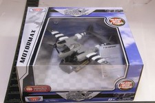 P-38 Lightning Jet Airplane 1:60 by Motor Max #76300 - NEW Old Stock