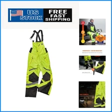 GloWear 8928  Insulated Bib Overalls - High Visibility for Extreme Cold