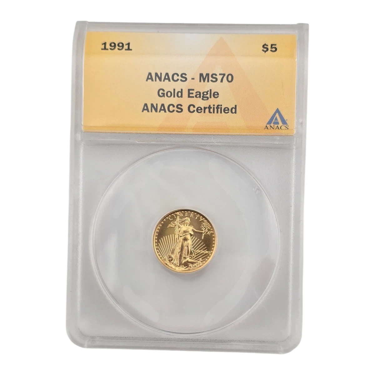 ANACS Certified MS 70 American Eagle Gold Bullion Coins for sale