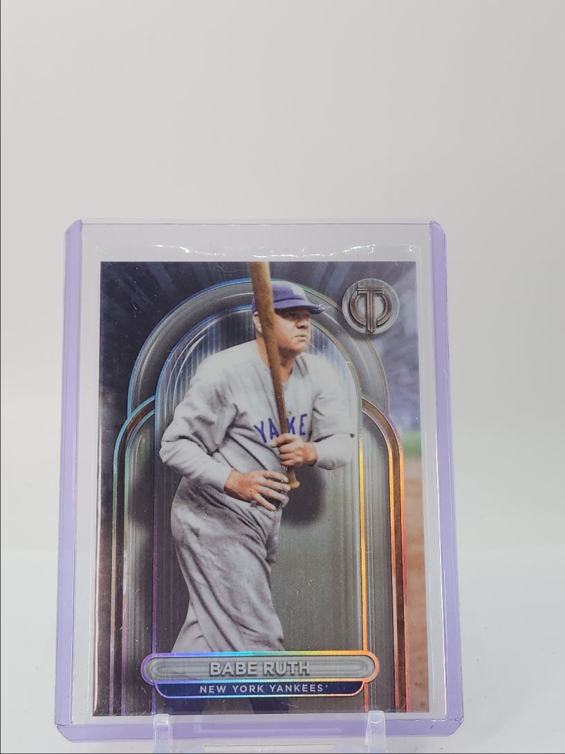 BABE RUTH 2024 TOPPS TRIBUTE BASEBALL YANKEES Q2766