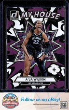 2025 Donruss WNBA #5 A'ja Wilson My House Press Proof Purple