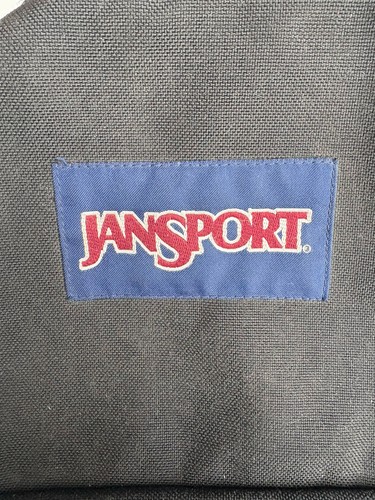 Mochila Jansport - Negra con parte inferior de cuero de gamuza - Bolsa para libros - Kit de gimnasio - 12” X 20” de viaje - Imagen 4 de 6
