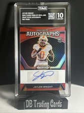 2024 Panini Prizm Draft Picks - Autographs Jaylen Wright #DPA-JWR Red Prizm /199
