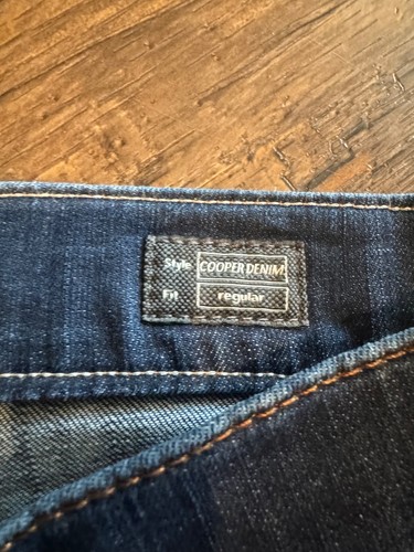 Brax Feel Good Cooper Dark Wash Denim Jeans sz 36x34 - Picture 4 of 8