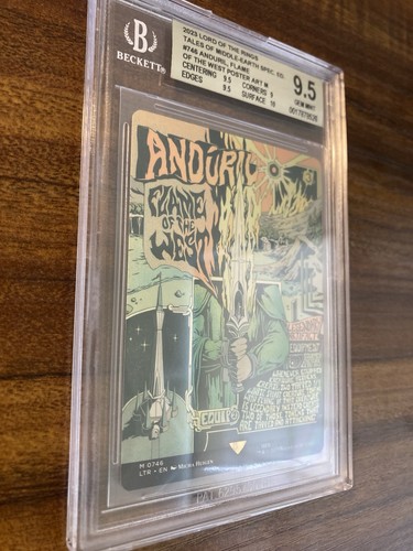 MTG✨ANDURIL, FLAME OF THE WEST Poster Art SPECIAL ED.✨Unv Beyond: LTR BGS 9.5 - Picture 3 of 9