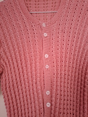 Handknitted Women's Summer Cardigan 18 20. - Picture 2 of 7