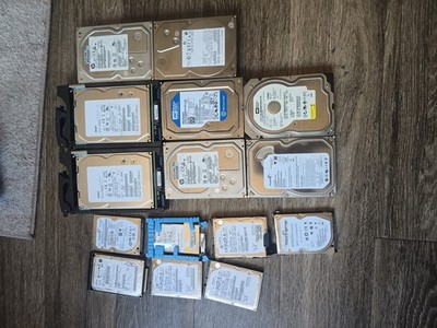 Mixed Hard Drive Lot 15pc SAS SATA Enterprise Desktop Laptop HP HGST