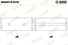 CRANKSHAFT BEARING H1087/5 STD
