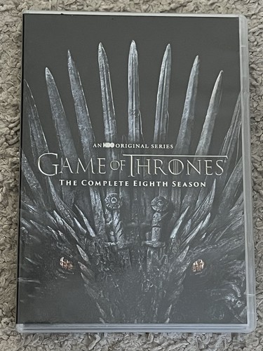 Game of Thrones: The Complete Eighth Season DVD, 4-Disc Set, HBO - Picture 1 of 5