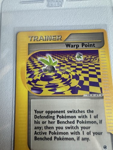 Warp Point 152/165 Uncommon Trainer Expedition WOTC Vintage Pokemon  - Bild 2 von 11