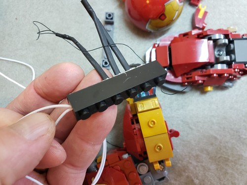 LEGO 76105 The Hulkbuster: Ultron, (TEILE) unvollständig, As-Is After Market Lights - Bild 10 von 12