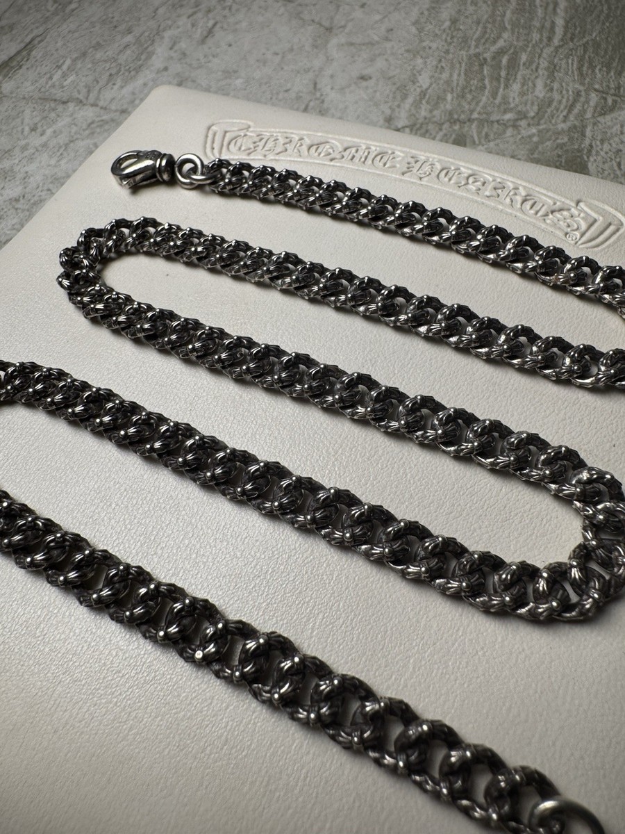Chrome Hearts Tiny Extra Fancy Link Necklace | eBay