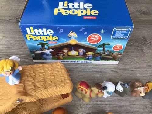 Fisher-Price Little People Deluxe Christmas Story Nativity Set Complete W/ Box - Picture 2 of 12