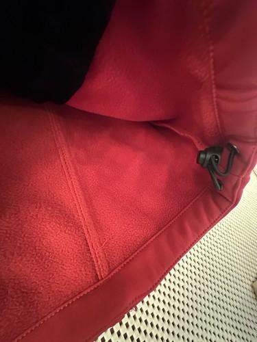 Black Diamond Jacket Men XL Red Black Softshell Fleece Lined Coat Ski Snowboard - Picture 8 of 10