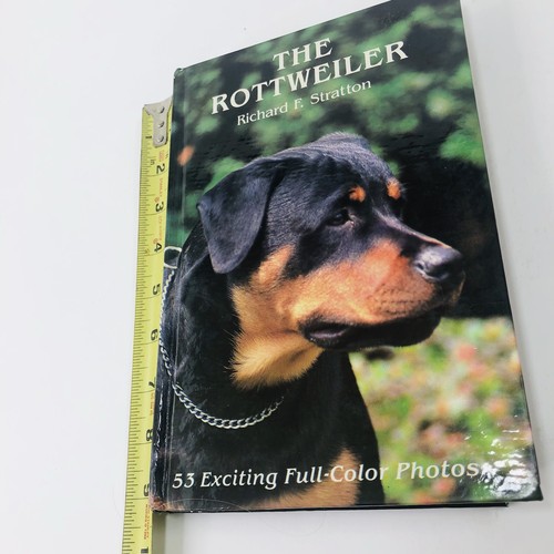 1985 The Rottweiler by Richard F Stratton Hardcover book - Dogs - 55 photos VTG - Picture 23 of 24